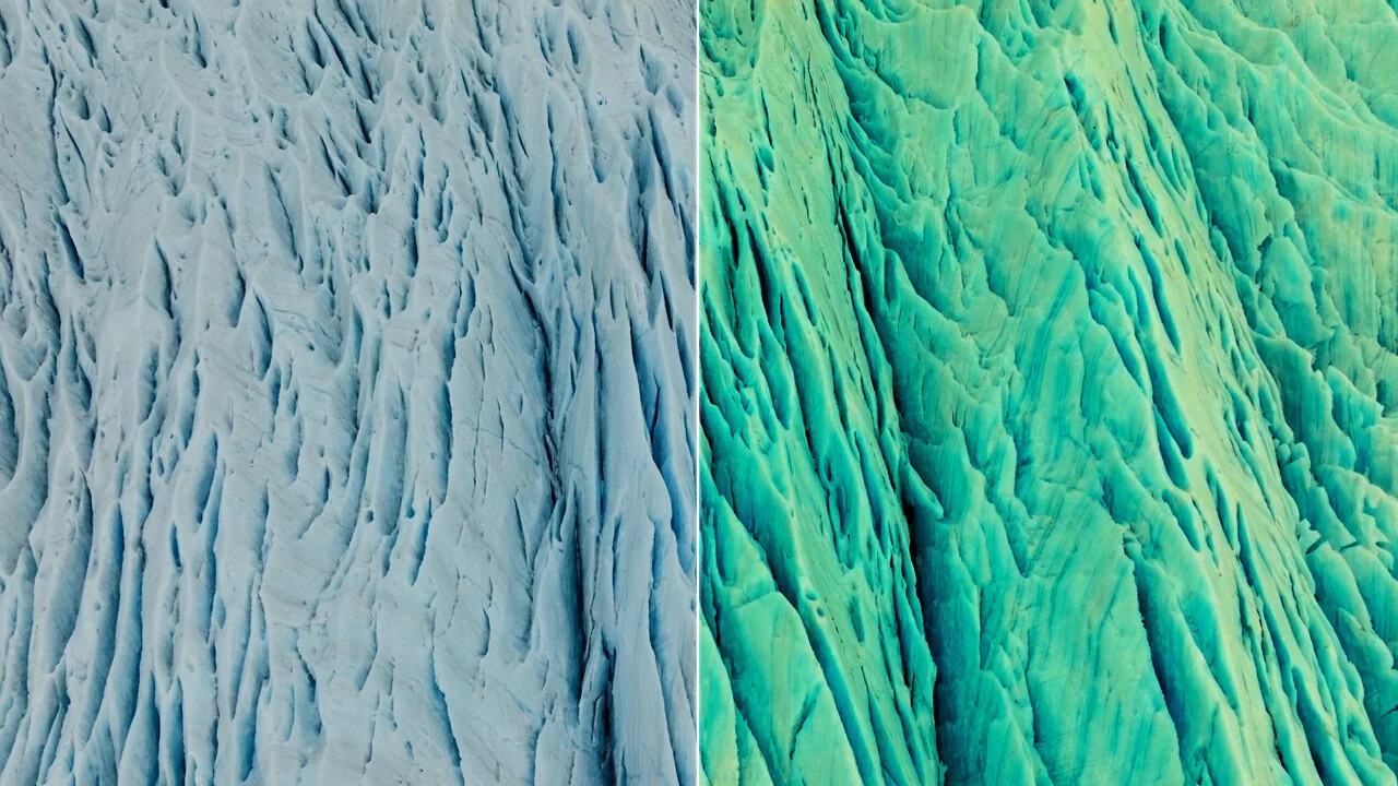 Ice Blue color grading preset