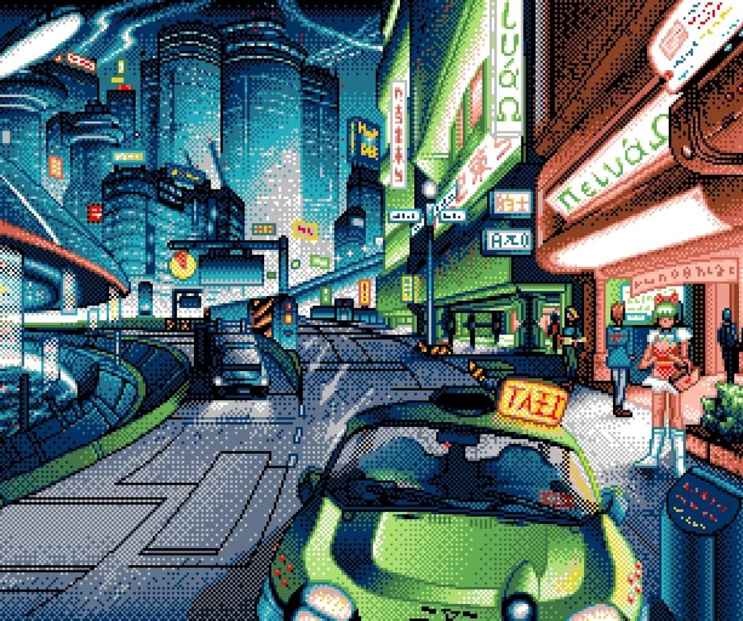 Pixel art