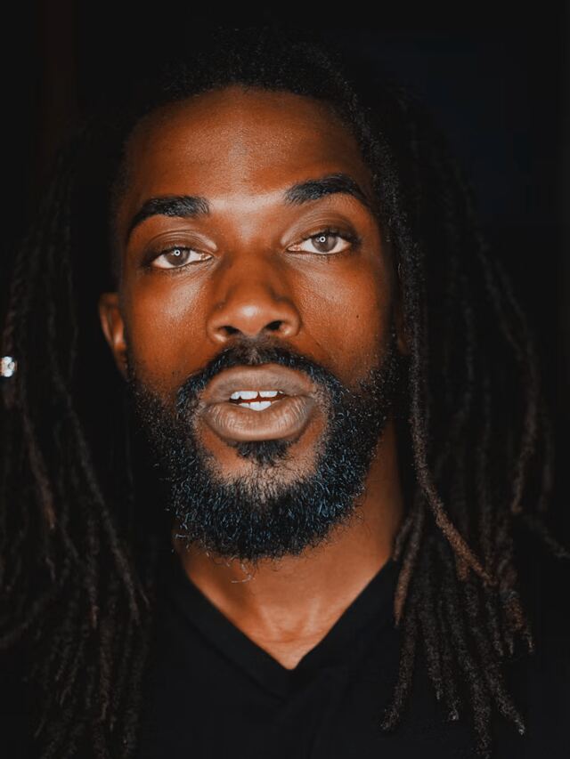 Original male photo before AI Headshot Generator for Actors