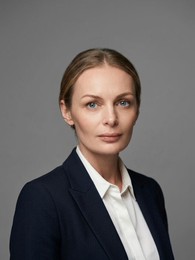 AI generated female headshot from Corporate AI Headshot Generator