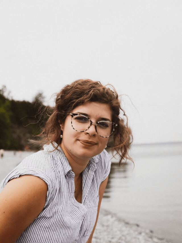 Original female photo before AI Headshot Generator for Lawyers