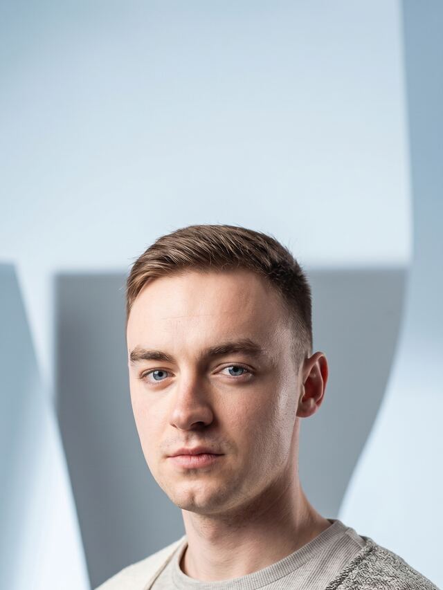 AI generated male headshot from AI Headshot Generator for Models