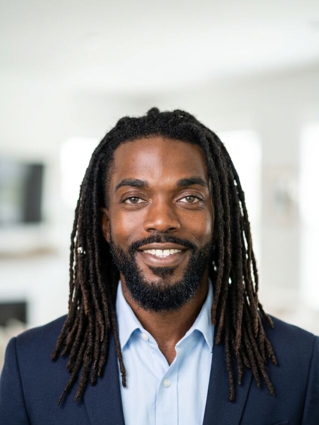 AI generated male headshot from AI Headshot Generator for Real Estate Agents