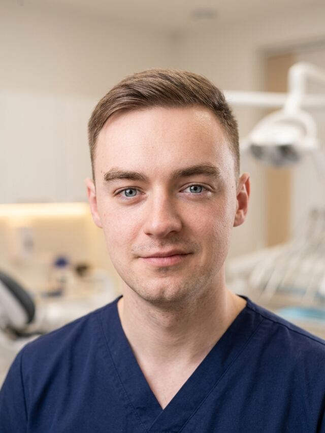 AI generated male headshot from AI Headshot Generator in Scrubs
