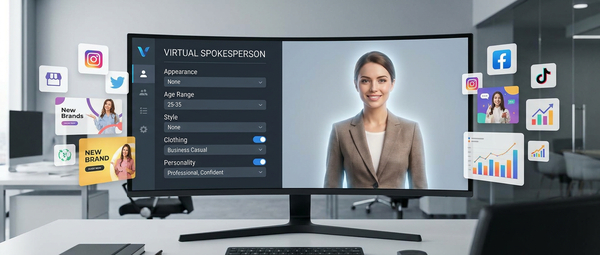 Create a virtual brand spokesperson