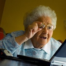 Grandma Finds the Internet