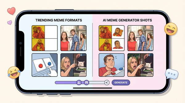 Trending meme formats
