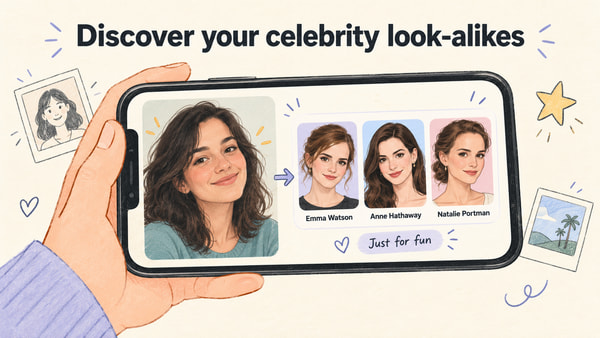 Discover your celebrity look-alikes