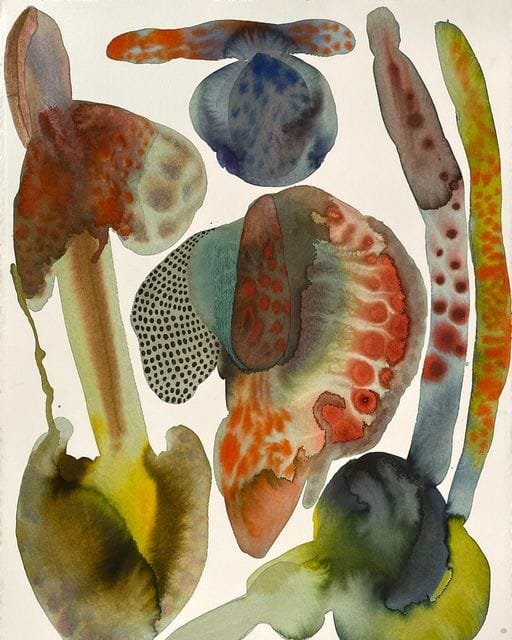Watercolor moodboard style preview