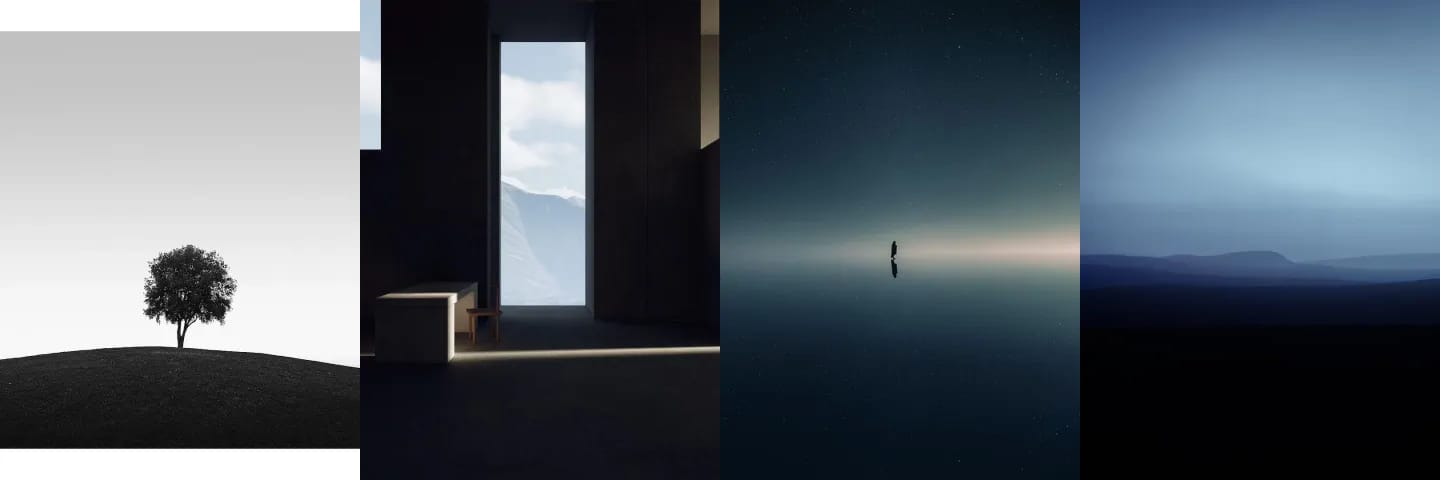 Moodboards — a saved set of inspiration images that define a visual style