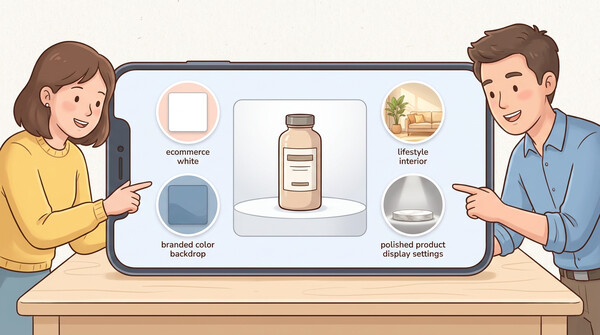 Product backgrounds