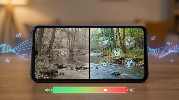 Add sound to silent footage