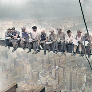 Colorized photo after processing